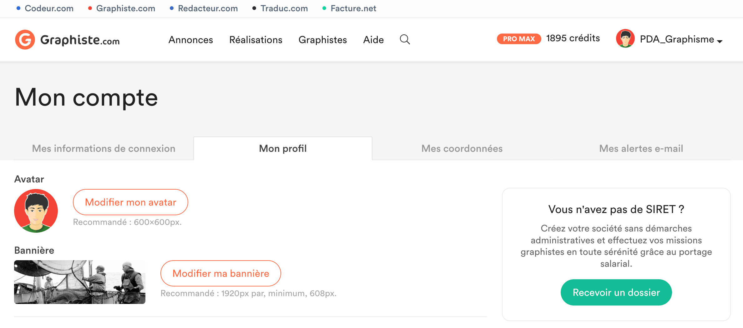 Mon compte
